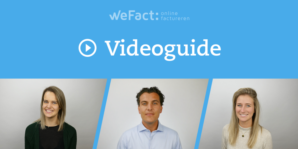 Videoguide, word een WeFact expert!