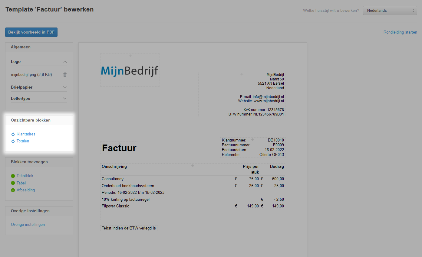 Onzichtbare blokken terughalen