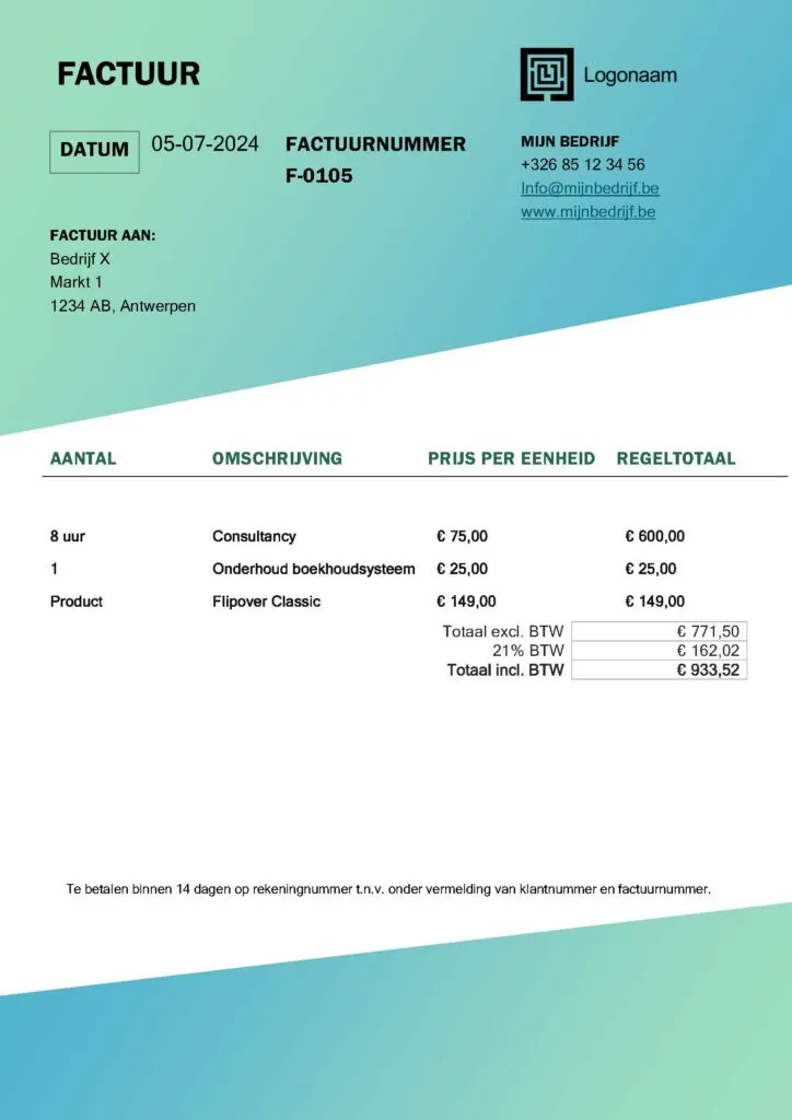 Wat is een verkoopfactuur?